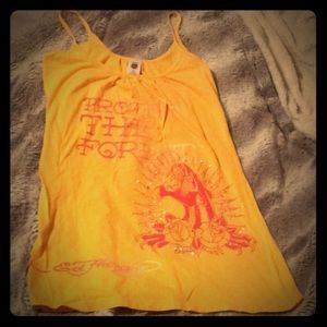 Rare - Ed Hardy Christian Audigier Tank